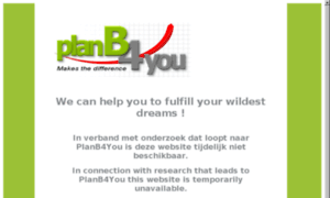 Planb4you.be thumbnail