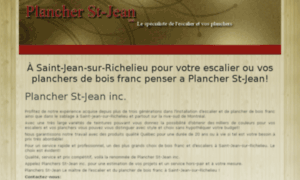 Planchers-saint-jean-sur-richelieu.com thumbnail