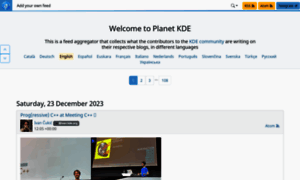 Planet.kde.org thumbnail