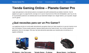 Planetagamerpro.com thumbnail