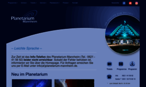 Planetarium-mannheim.de thumbnail