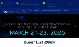 Planetcomicon.com thumbnail