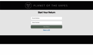 Planetofthevapes.returnlogic.com thumbnail