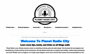 Planetradiocity.com thumbnail
