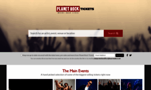 Planetrocktickets.co.uk thumbnail