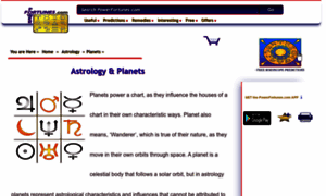 Planets.powerfortunes.com thumbnail