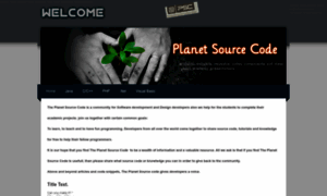 Planetsourcecode.weebly.com thumbnail