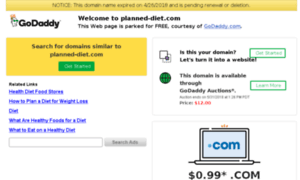Planned-diet.com thumbnail