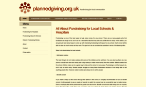 Plannedgiving.org.uk thumbnail