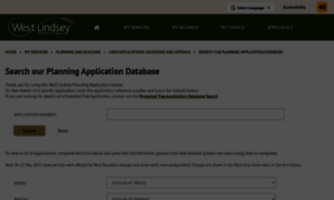 Planning.west-lindsey.gov.uk thumbnail