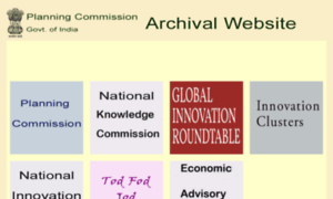 Planningcommissionarchive.nic.in thumbnail
