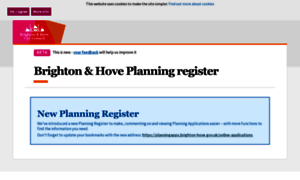 Planningregister.brighton-hove.gov.uk thumbnail