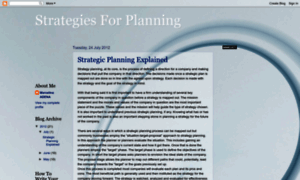 Planningstrategy.blogspot.ca thumbnail