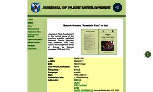 Plant-journal.uaic.ro thumbnail