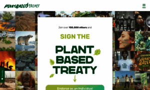 Plantbasedtreaty.org thumbnail