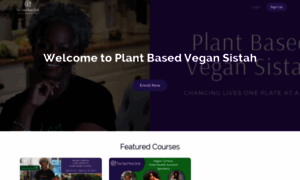 Plantbasedvegansistah.teachable.com thumbnail