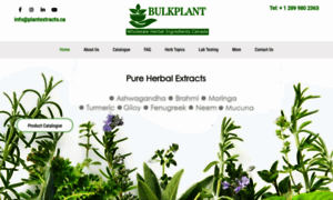 Plantextracts.ca thumbnail