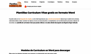 Plantillascurriculum.gratis thumbnail