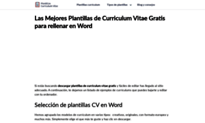 Plantillascurriculumvitae10.com thumbnail