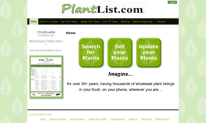 Plantlist.com thumbnail