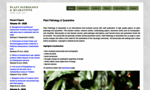 Plantpathologyquarantine.org thumbnail