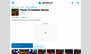 Plants-vs-zombies-heroes.en.uptodown.com thumbnail