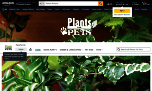 Plantsforpets.com thumbnail