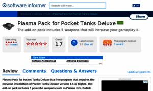 Plasma-pack-for-pocket-tanks-deluxe.software.informer.com thumbnail