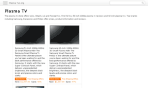 Plasma-tvs.org thumbnail