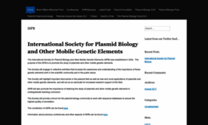 Plasmidbiologysociety.org thumbnail