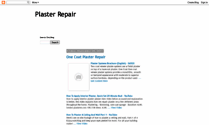 Plasterrepairhiakura.blogspot.com thumbnail