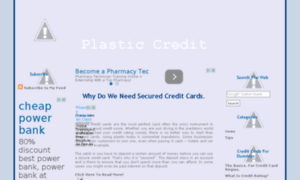 Plastic-credit.blogspot.in thumbnail