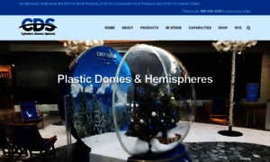 Plastic-domes-spheres.com thumbnail