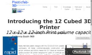 Plasticfab-3d.com thumbnail