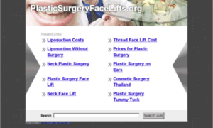 Plasticsurgeryfacelifts.org thumbnail