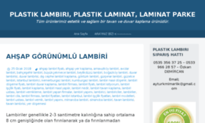 Plastiklambirifiyatlari.wordpress.com thumbnail