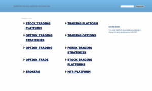 Platform-binary-options-try-best.pw thumbnail