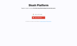 Platform.slush.org thumbnail