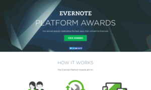 Platformawards.evernote.com thumbnail