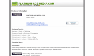 Platinum-age-media.com thumbnail