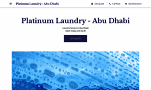 Platinum-laundry-abu-dhabi.business.site thumbnail