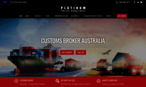 Platinumfreight.com.au thumbnail