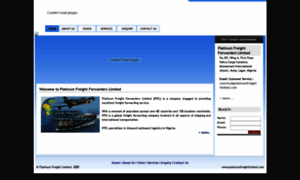 Platinumfreightlimited.com thumbnail