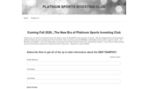 Platinumsportsinvesting.com thumbnail