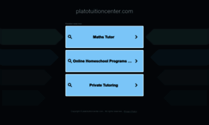 Platotuitioncenter.com thumbnail