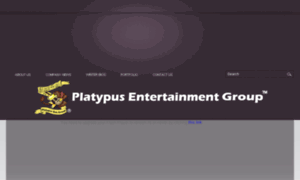 Platypusentertainmentgroup.com thumbnail