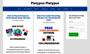 Platypusplatypus.com thumbnail