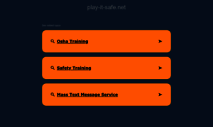 Play-it-safe.net thumbnail
