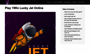 Play-lucky-jet.com thumbnail