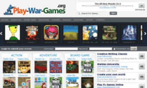 Play-war-games.org thumbnail